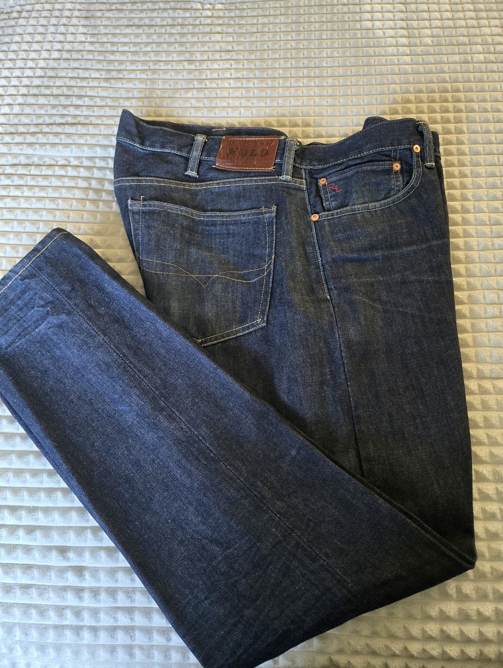 Polo by Ralph Lauren Slim Fit Dark Blue Denim Jeans